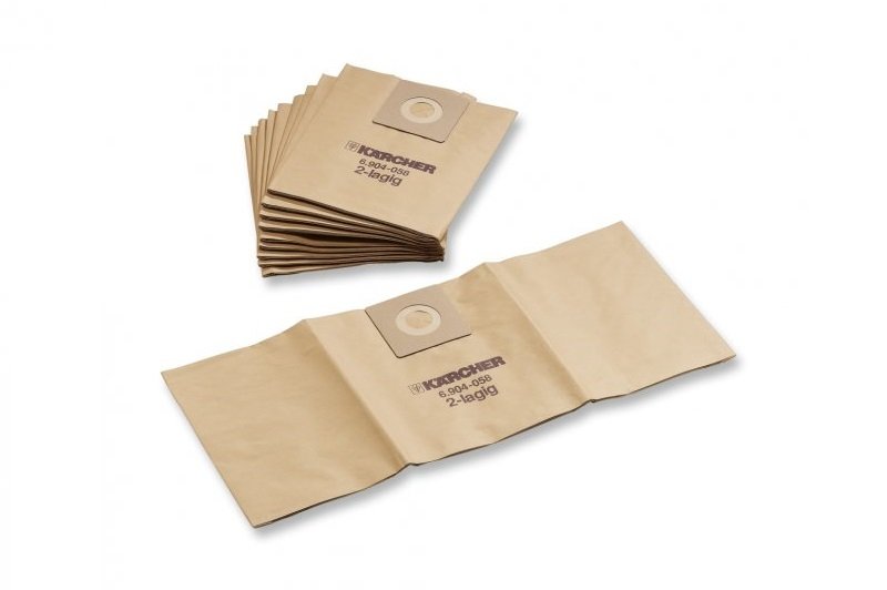 Фильтр-мешки бумажные для T 12/1 (уп 200шт) Karcher 6.904-318.0