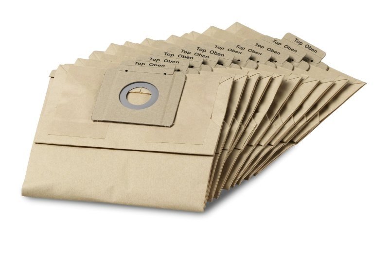 Фильтр-мешки бумажные для T 12/1 (уп 10шт) Karcher 6.904-312.0