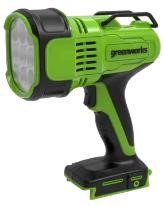 картинка Фонарь-прожектор светодиодный аккумуляторный Greenworks, Арт. 3401207, 24V, без АКБ и ЗУ